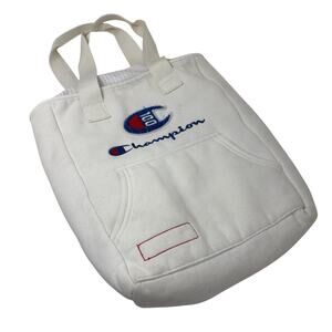 Champion C100 Convertible Backpack Tote Bag Sweatshirt White